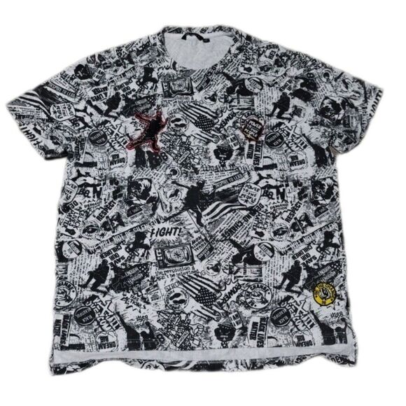 VINTAGE Y2K STREETWEAR Take The power Back Sean John Short Sleeve Graphic Tee XL - Picture 1 of 5